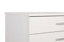 Hanah Home Cómoda de 5 cajones Blanca